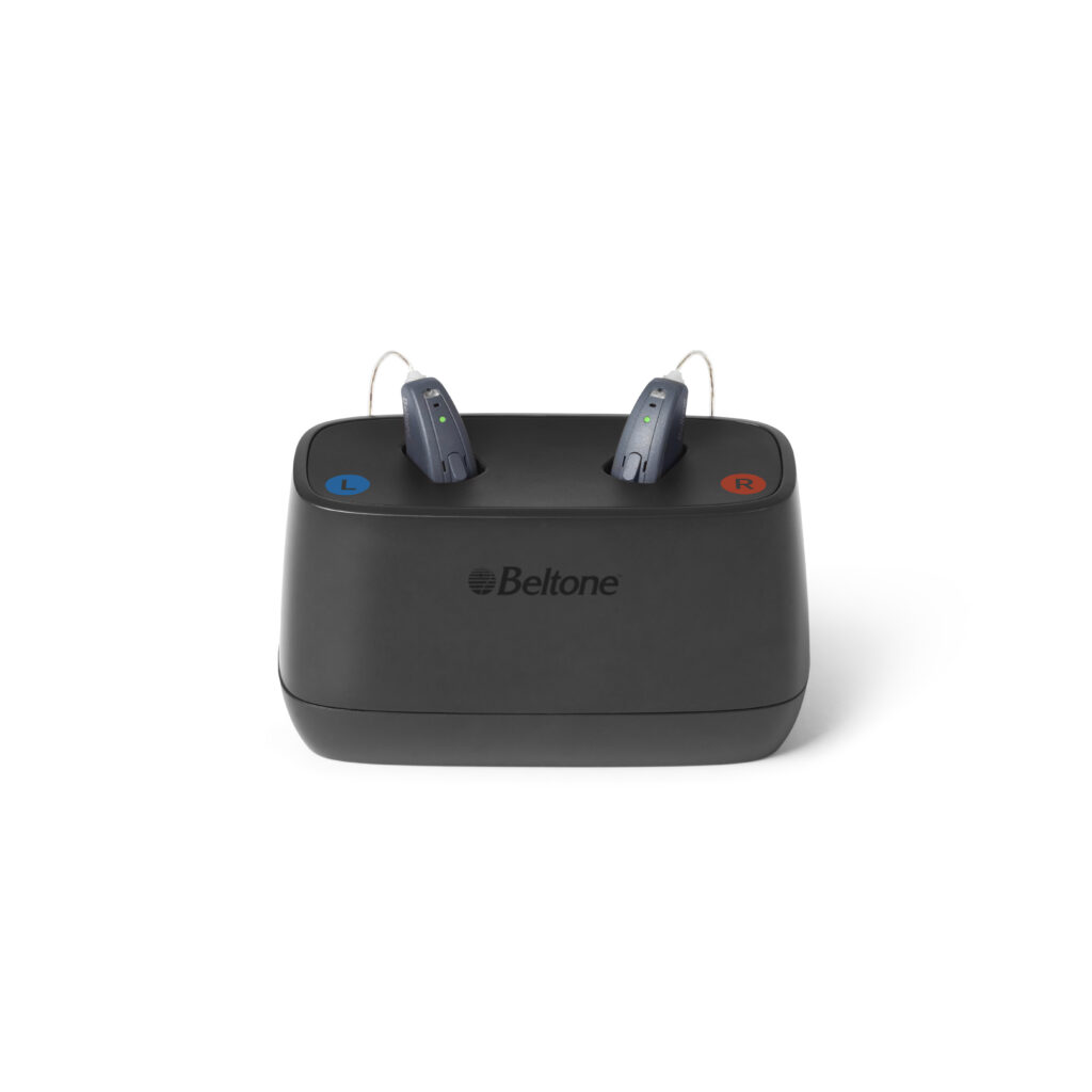 Beltone Rely Desktop Charger Front Angle