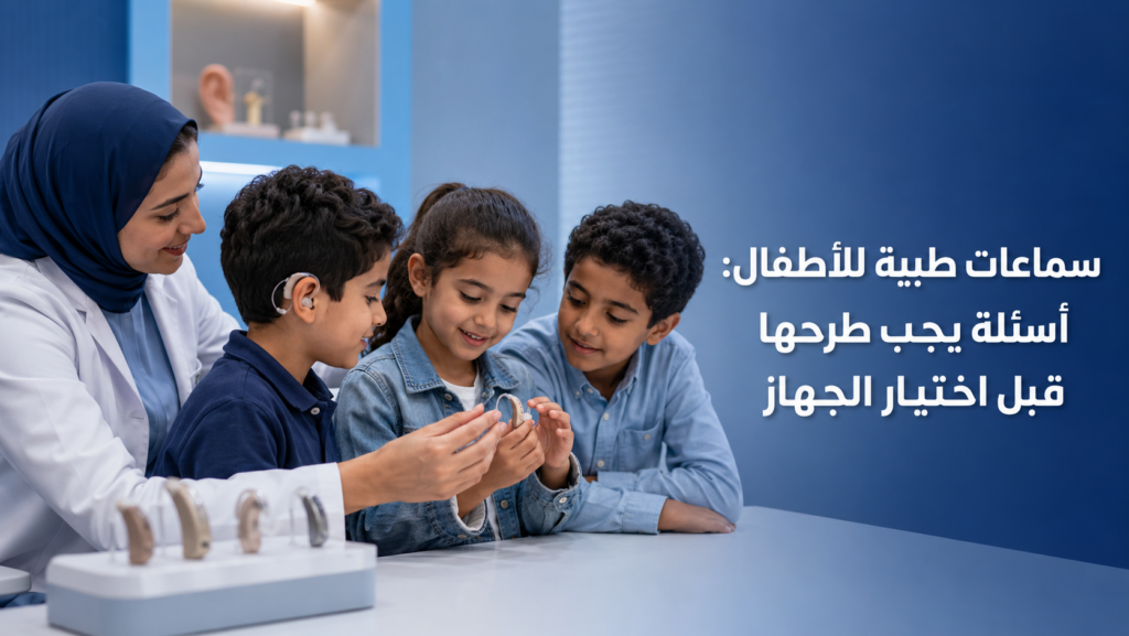 سماعات طبية للأطفال