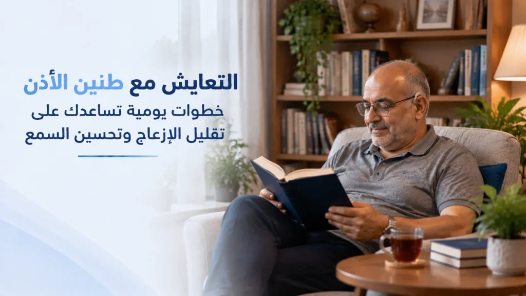 التعايش مع طنين الأذن بخطوات يومية وتحسين تجربة السمع