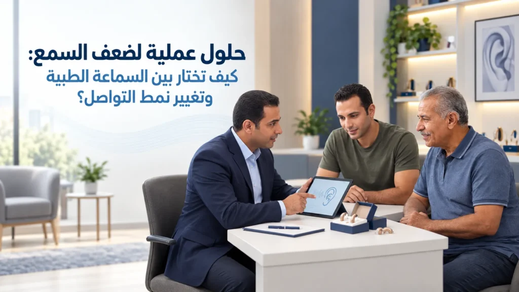 حلول عملية لضعف السمع