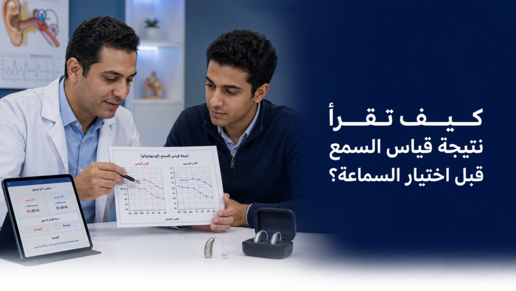 قراءة نتيجة قياس السمع
