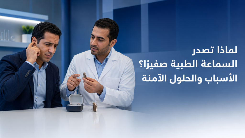 صفير السماعة الطبية