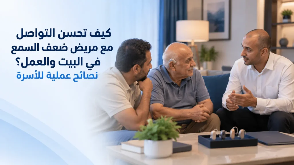 تحسين التواصل مع مريض ضعف السمع