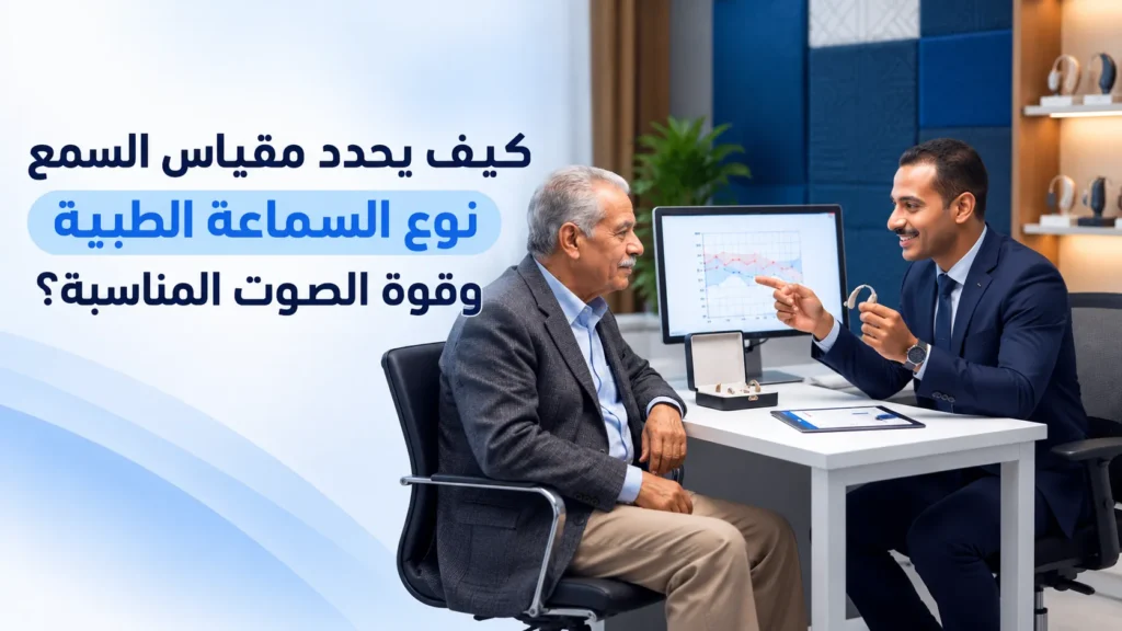 كيف يساعد مقياس السمع في اختيار السماعة
