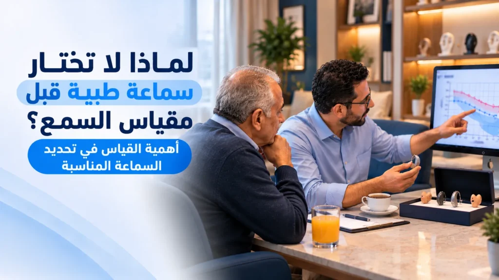 أهمية مقياس السمع قبل شراء السماعة