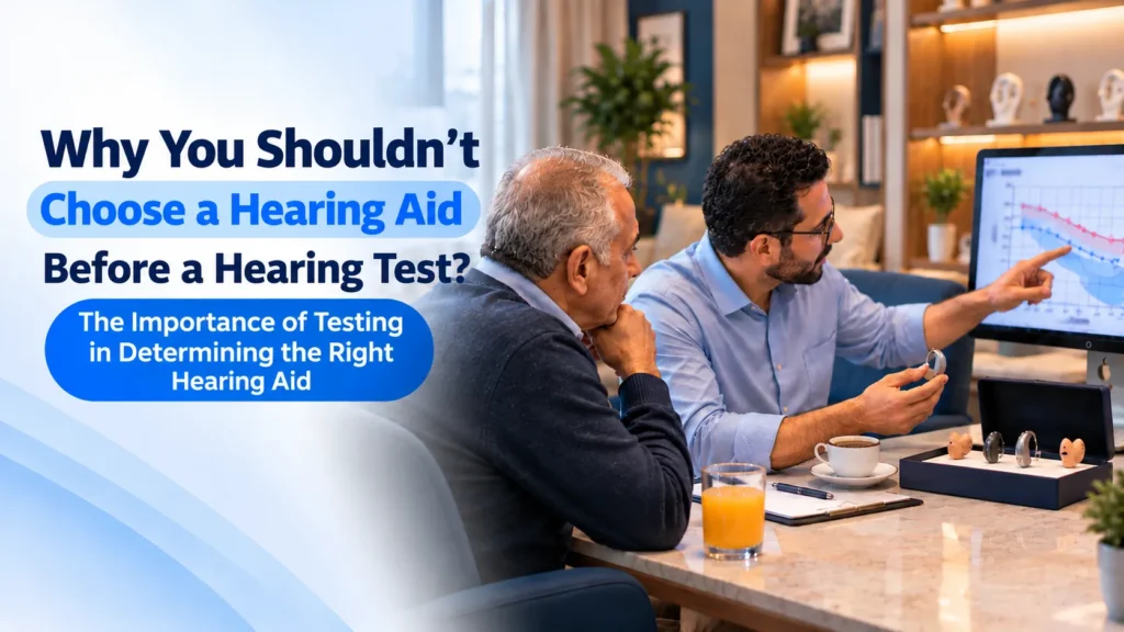 Importance of an audiogram before purchasing a hearing aid
